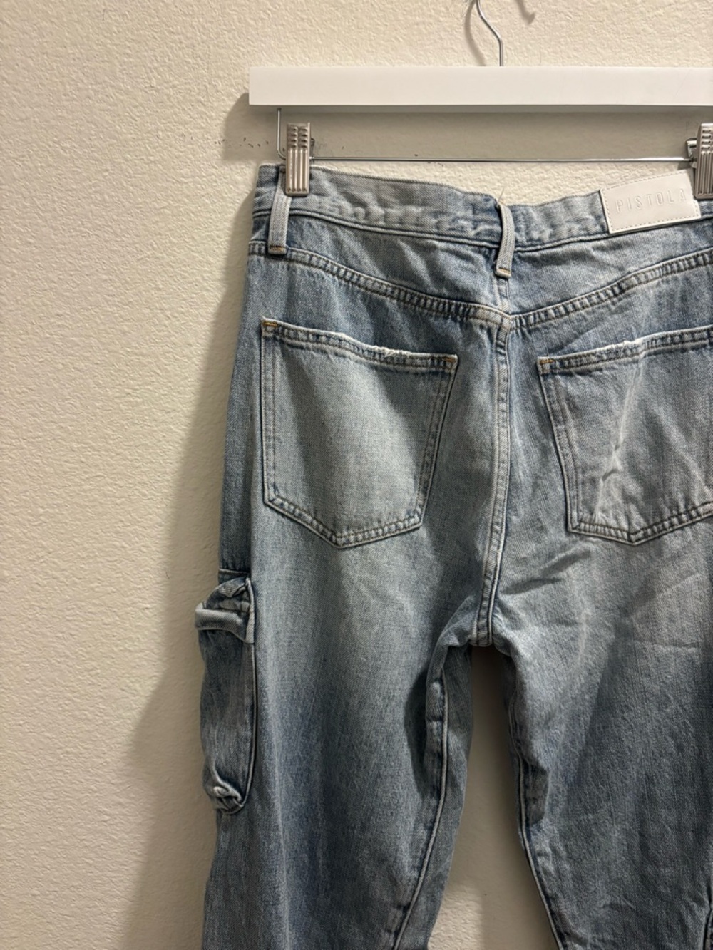 PISTOLA Denim Stretch BOBBIE Cargo Utility Jeans, size 26 - Picture 12 of 12
